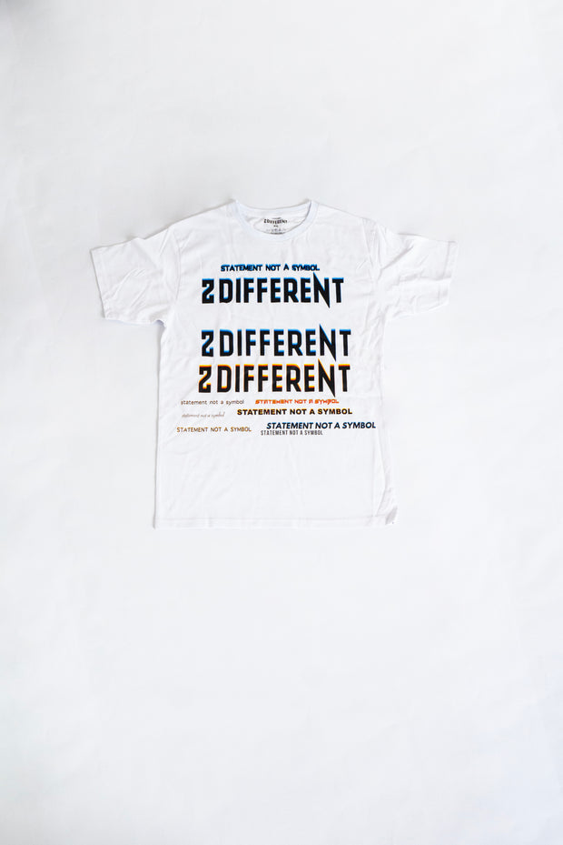 2DIFFERENT S NOT S GRAPHIC TEE - WHITE