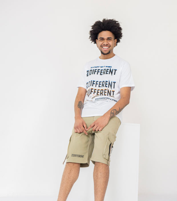 2DIFFERENT S NOT S GRAPHIC TEE - WHITE