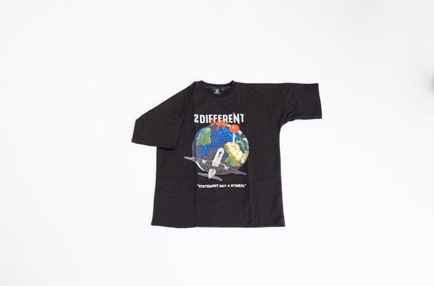 2DIFFERENT TRIPS HAMMER TEE - BLACK