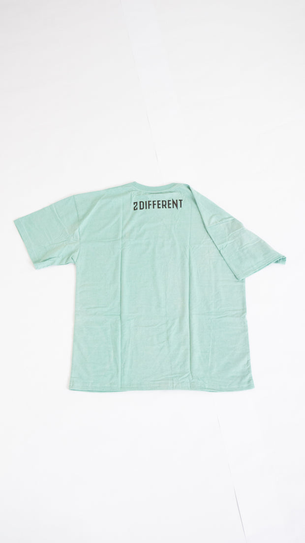 2DIFFERENT ACID WASH TEE - MINT