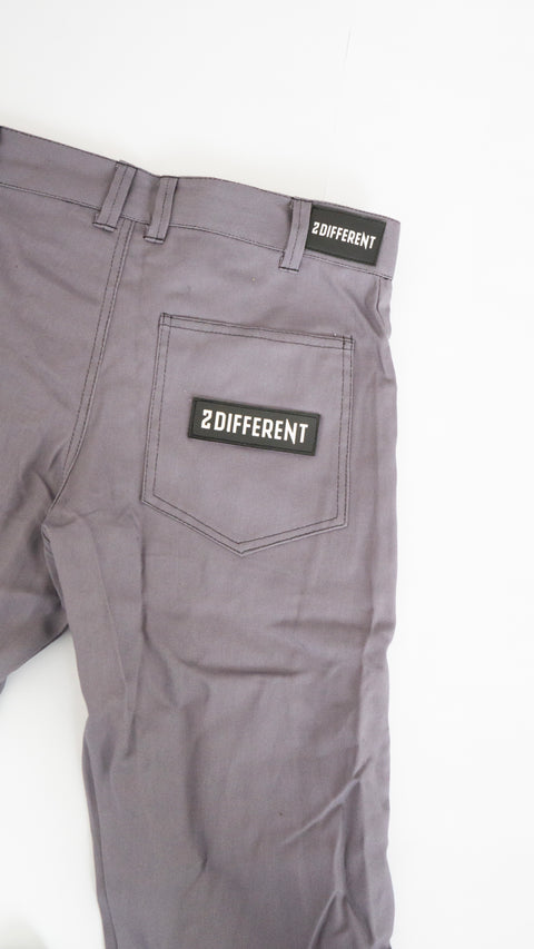 2DIFFERENT FLARED PANTS - GREY