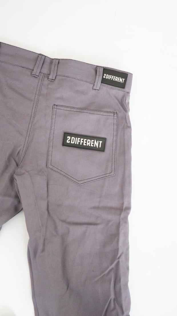 2DIFFERENT FLARED PANTS - GREY