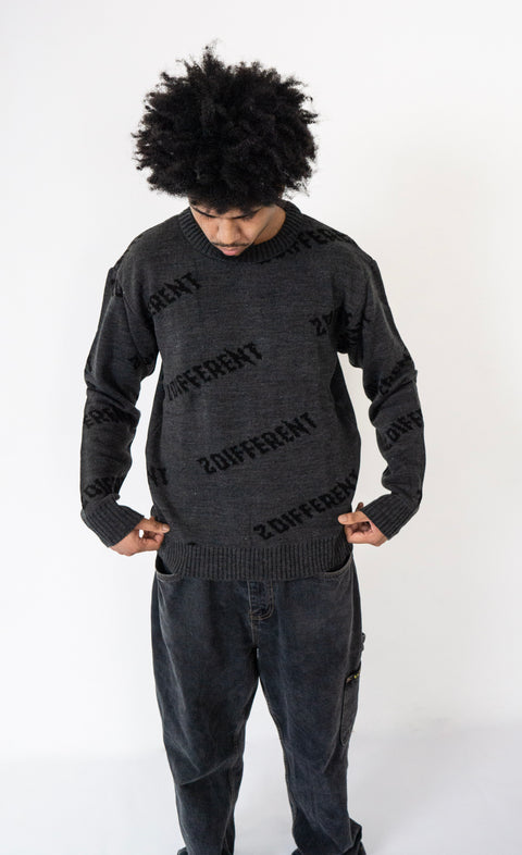 2DIFFERENT SWEATER - GREY