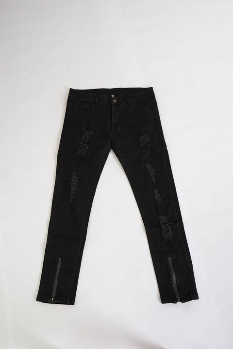 2DIFFERENT DENIM PANTS - BLACK