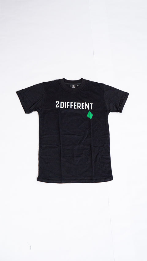 2DIFFERENT TEE - BLACK