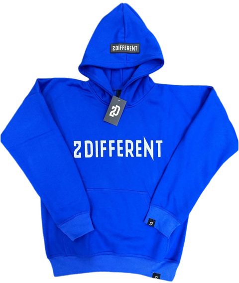 2DIFFERENT OVERSIZED HOODIE - BLUE