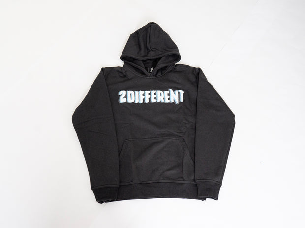 2DIFFERENT HOODIE - BLACK
