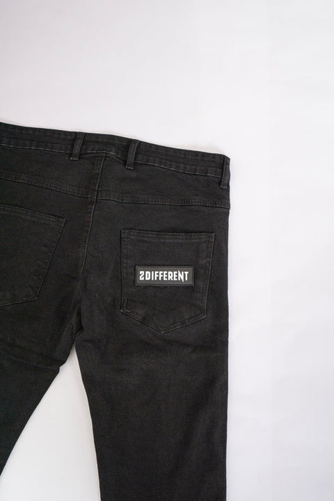 2DIFFERENT DENIM PANTS - BLACK